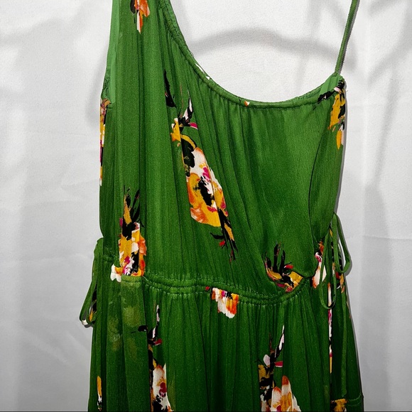A.L.C Tenley Midi Dress Cactus & Saffron Print Size 8 - Picture 8 of 8